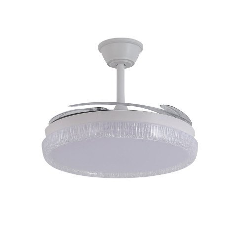 CÓD. 7075 VENTILADOR DE TECHO LED DC BLANCO 106 CM
