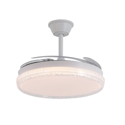 CÓD. 7075 VENTILADOR DE TECHO LED DC BLANCO 106 CM