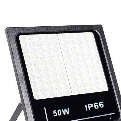 ART. 90800 LED-FLUTER ALUMINIUM SCHWARZ 50W 2