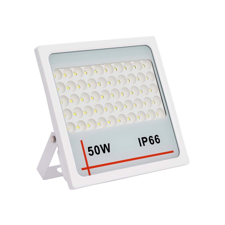 ART. 90810 PROIETTORE LED ALLUMINIO BIANCO 50W