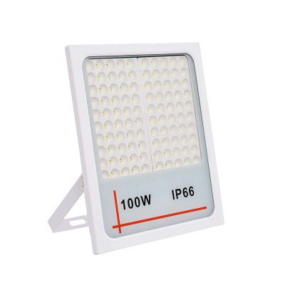 COD. 90830 PROIETTORE LED ALLUMINIO BIANCO 100W