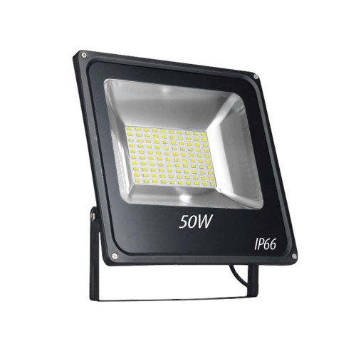 COD. 42030 PROIETTORE LED ALLUMINIO NERO 50W
