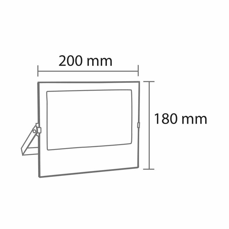 ART.-NR. 41920 LED-FLUTLICHTSTRAHLER ALUMINIUM ANTHRAZIT 30W