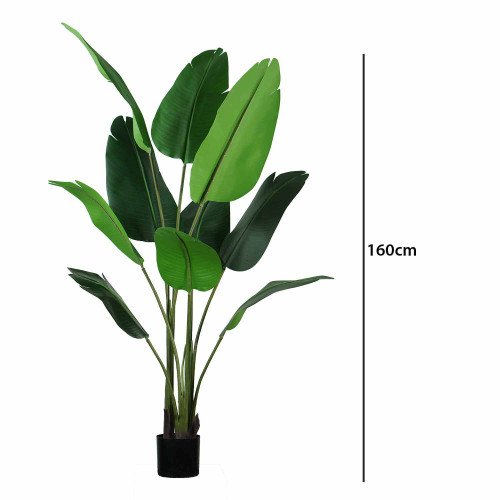 CÓD. 3341 PLANTE ARTIFICIELLE DÉCORATIVE OISEAU DE PARADIS 160CM