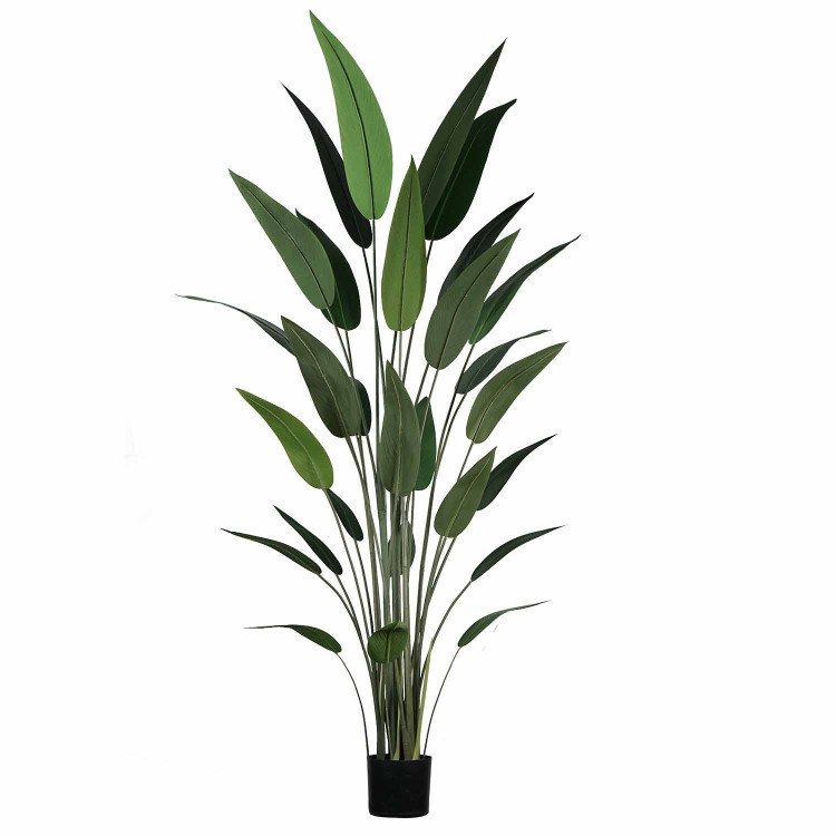 CÓD. 3343 PLANTA ARTIFICIAL DECORATIVA STRELITZIA 210CM