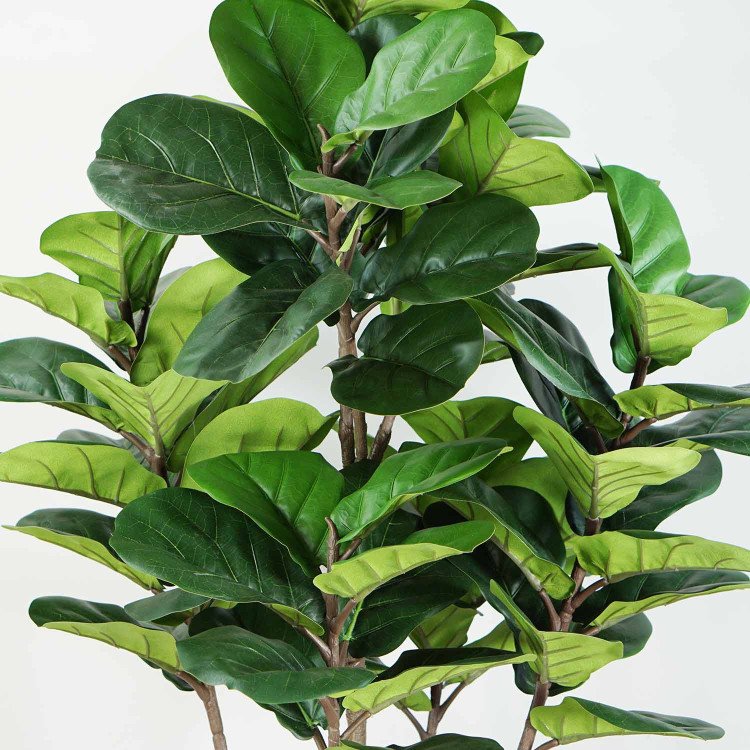 CÓD. 3345 PLANTA ARTIFICIAL DECORATIVA HIGUERA HOJA VIOLÍN 150CM