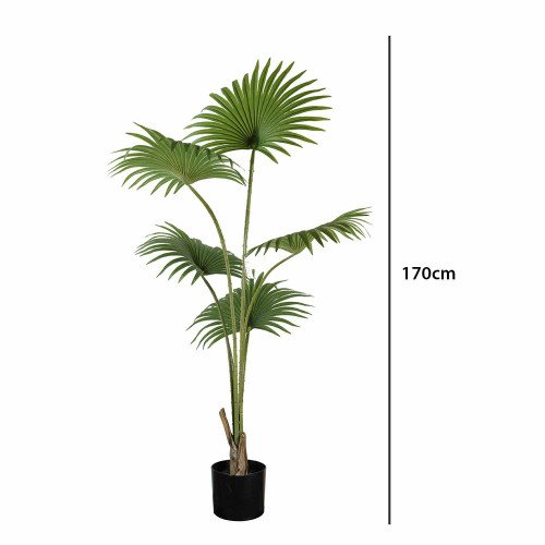 CÓD. 3348 PALMEIRA ARTIFICIAL DECORATIVA 170CM