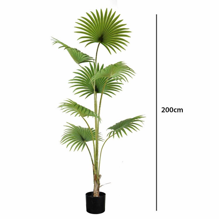 CÓD. 3349 PALMEIRA ARTIFICIAL DECORATIVA 200CM