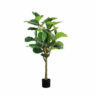 COD. 3353 FICO A FOGLIE DI VIOLINO ARTIFICIALE 130CM 2