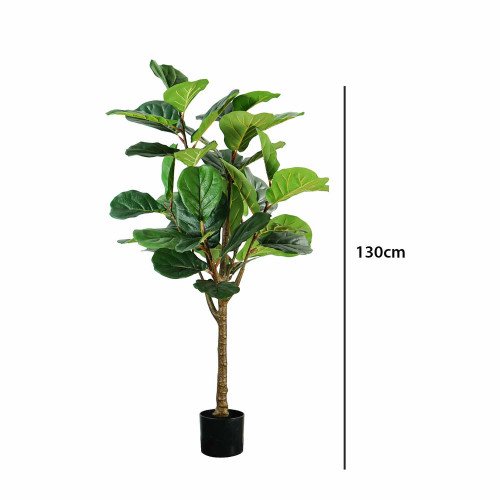 CÓD. 3353 PLANTA ARTIFICIAL DECORATIVA FICUS LYRATA 130CM