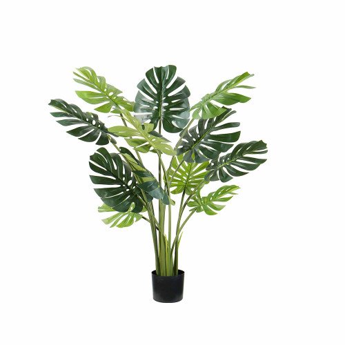 COD. 3354 MONSTERA ARTIFICIALE DECORATIVA 120CM