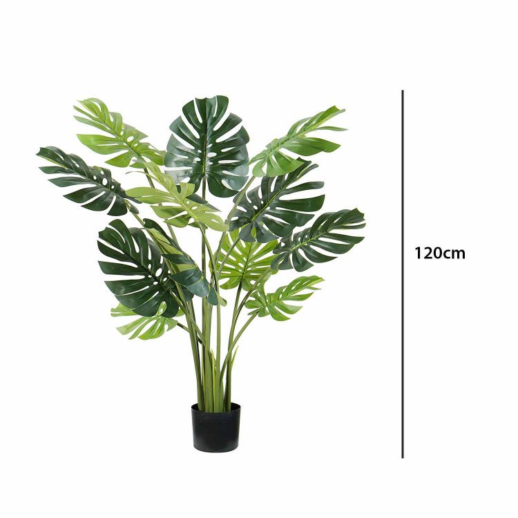 ART.-NR. 3354 KÜNSTLICHE MONSTERA DEKOPFLANZE 120CM