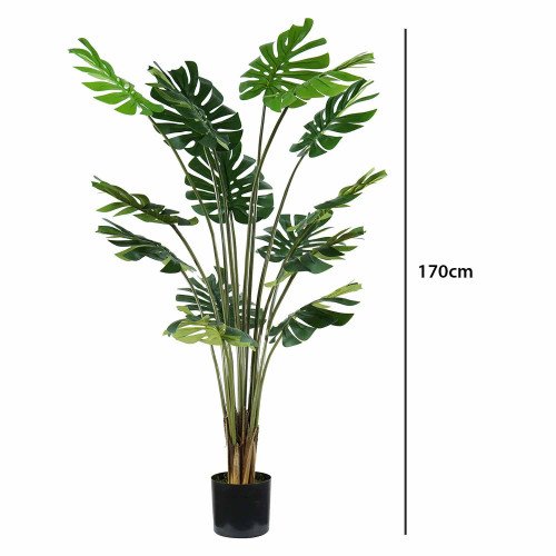 CÓD. 3355 MONSTERA ARTIFICIAL DECORATIVA 170CM