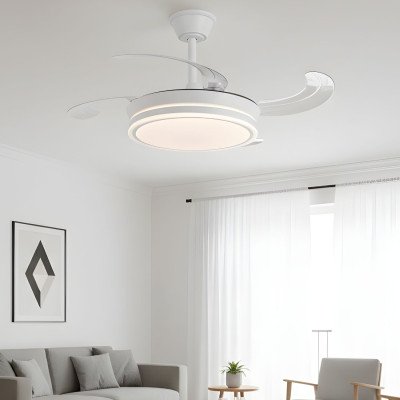 RÉF. 7070 VENTILATEUR DE PLAFOND LED DC BLANC 91,5 CM