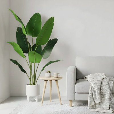 CÓD. 3341 PLANTA ARTIFICIAL DECORATIVA AVE DO PARAÍSO 160CM