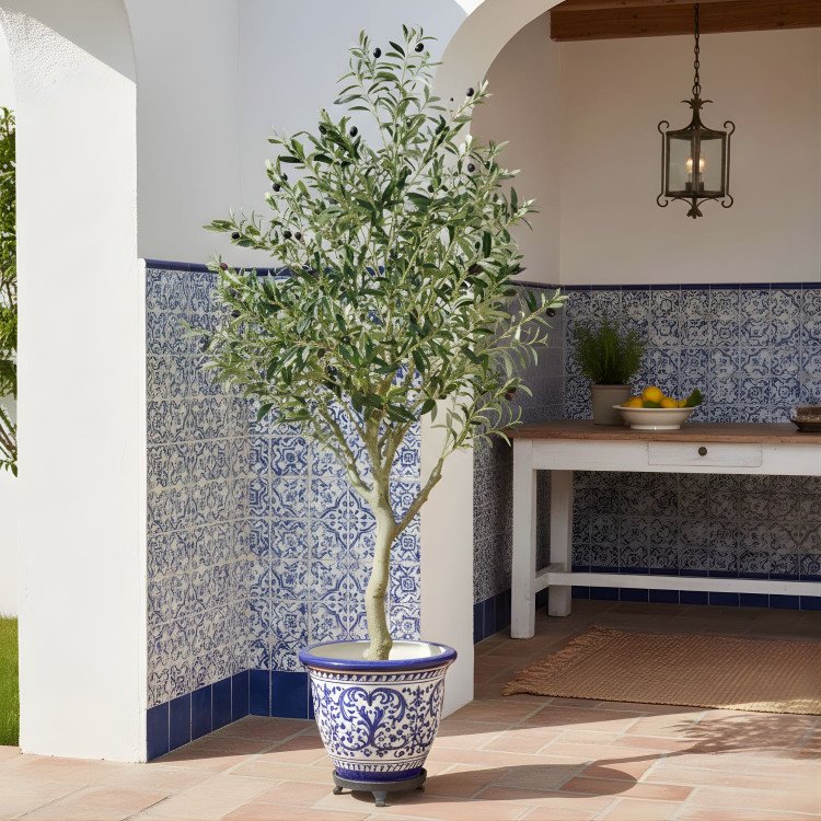 CÓD. 3344 OLIVEIRA ARTIFICIAL DECORATIVA 175CM