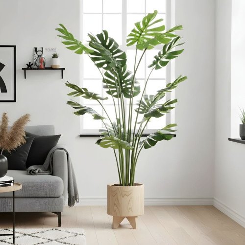 CÓD. 3355 PLANTA ARTIFICIAL DECORATIVA MONSTERA 170CM