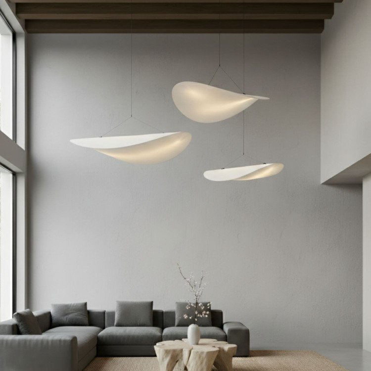 ARTIKEL-NR. 3328 LED-LAMPE KUNSTSEIDE Ø50CM