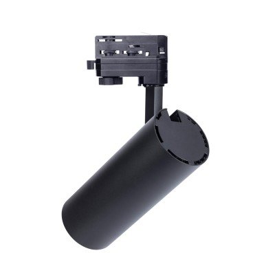 CÔD.61200 PROJECTEUR SUR RAIL TRIPHASÉ LED COB 30W COULEUR NOIRE 2