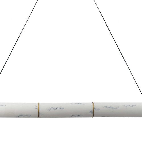 CÓD.3367 LAMPADA LED IN ACCIAIO DORATO E ACRILICO EFFETTO MARMO