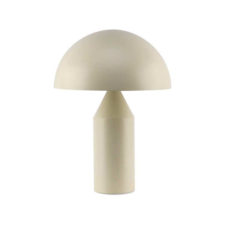 CÓD.9062 TISCHLEUCHTE 2L AUS BEIGE LACKIERTEM STAHL