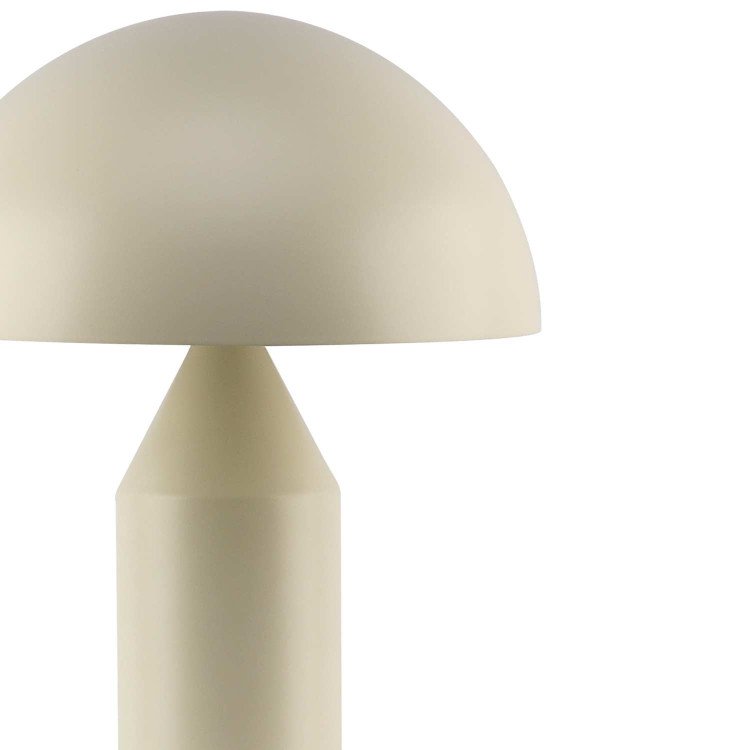 CÓD.9062 LAMPE DE TABLE 2L EN ACIER PEINT BEIGE