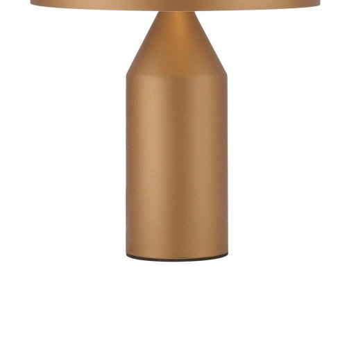 CÓD.9063 LAMPE DE TABLE 2L EN ACIER PEINT CUIVRE