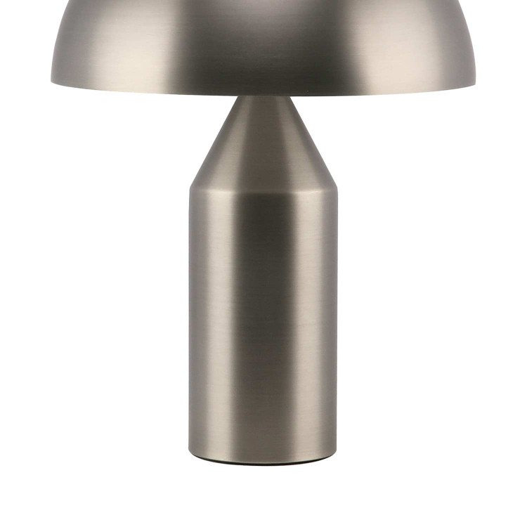 CÓD.9064 LAMPE DE TABLE 2L EN ACIER PEINT NOIR MAT SATINÉ