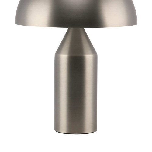 CÓD.9064 CANDEEIRO DE MESA 2L EM AÇO PINTADO PRETO MATE ACETINADO