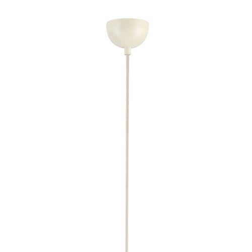 CÓD.9065 CANDEEIRO SUSPENSO 1L EM AÇO PINTADO BEGE Ø48CM