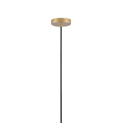 CÓD.9068 CANDEEIRO SUSPENSO 1L EM AÇO PINTADO DOURADO Ø38CM