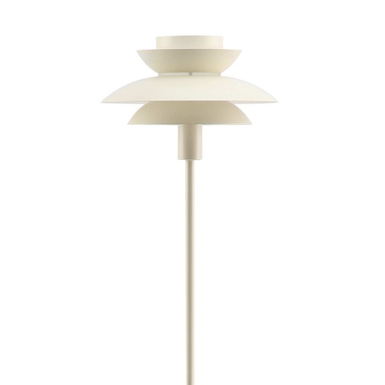 CÓD.9069 LAMPADAIRE EN ACIER PEINT BEIGE Ø30 CM
