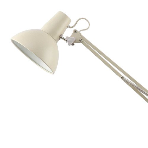 CÓD.9074 CANDEEIRO MULTIFUNÇÕES MESA-PAREDE-PINÇA EM AÇO PINTADO BRANCO