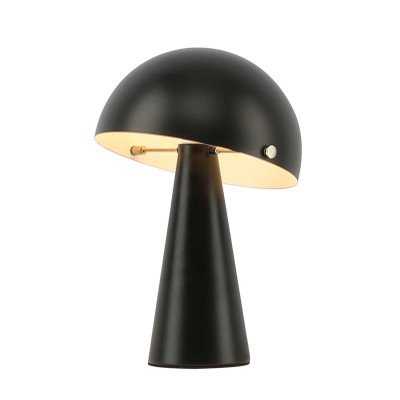 CÓD.9075 LAMPE DE TABLE EN ACIER PEINT NOIR 2