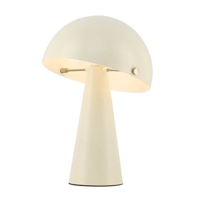 CÓD.9076 LAMPE DE TABLE EN ACIER PEINT BEIGE 2