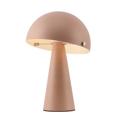 CÓD.9078 LAMPE DE TABLE EN ACIER PEINT ROSE MAT 2