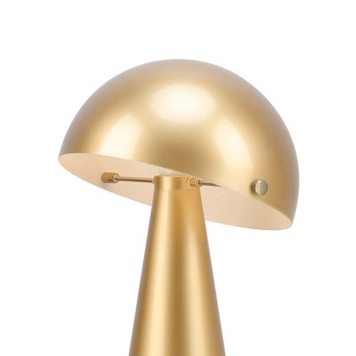 CÓD.9079 LAMPE DE TABLE EN ACIER PEINT DORÉ