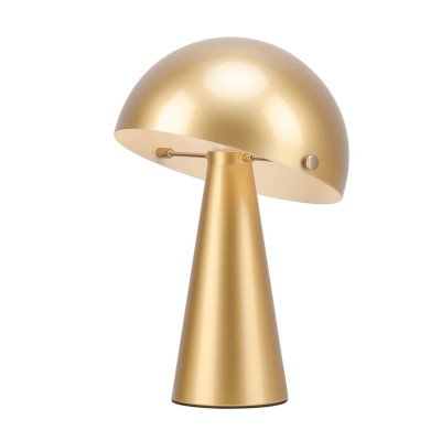 CÓD.9079 LAMPE DE TABLE EN ACIER PEINT DORÉ 2
