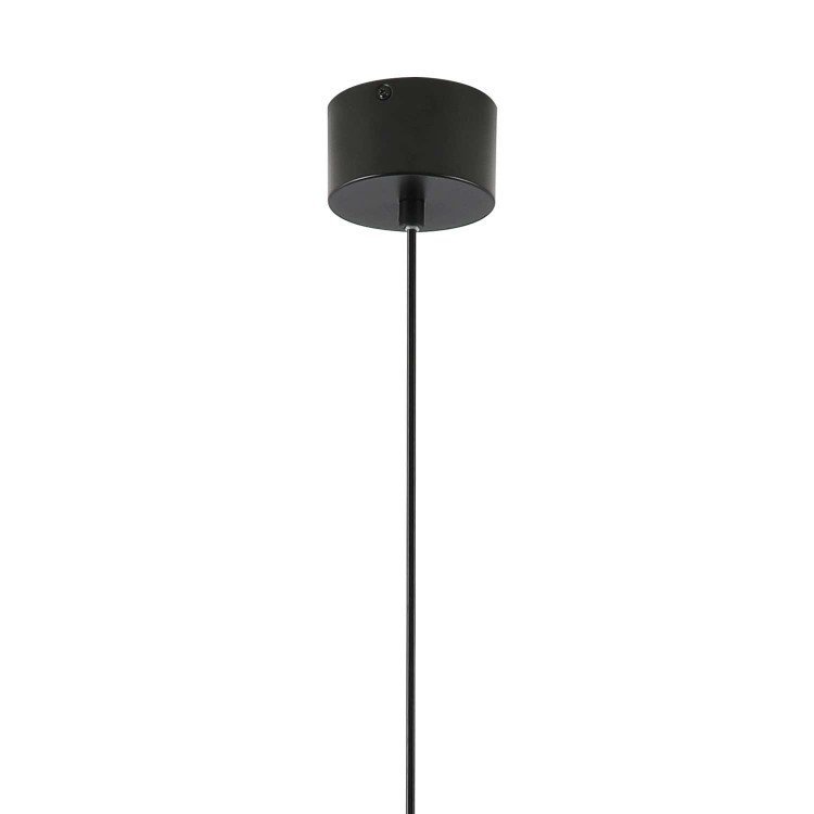 CÓD.9086 SUSPENSION 1L EN ACIER PEINT NOIR