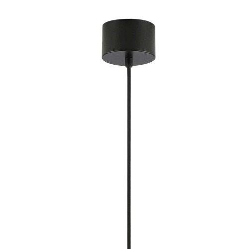 CÓD.9088 SUSPENSION 1L EN ACIER PEINT DORÉ ET NOIR