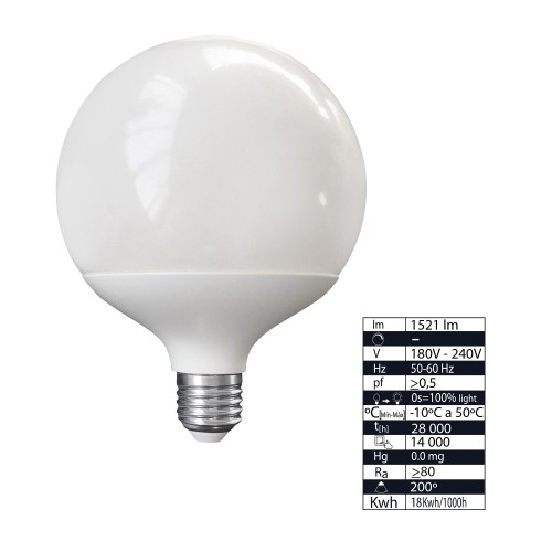 BOMBILLA GLOBO LED