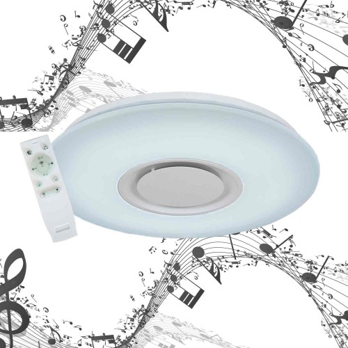 PLAFÓN LED REGULABLE 24W MUSICAL