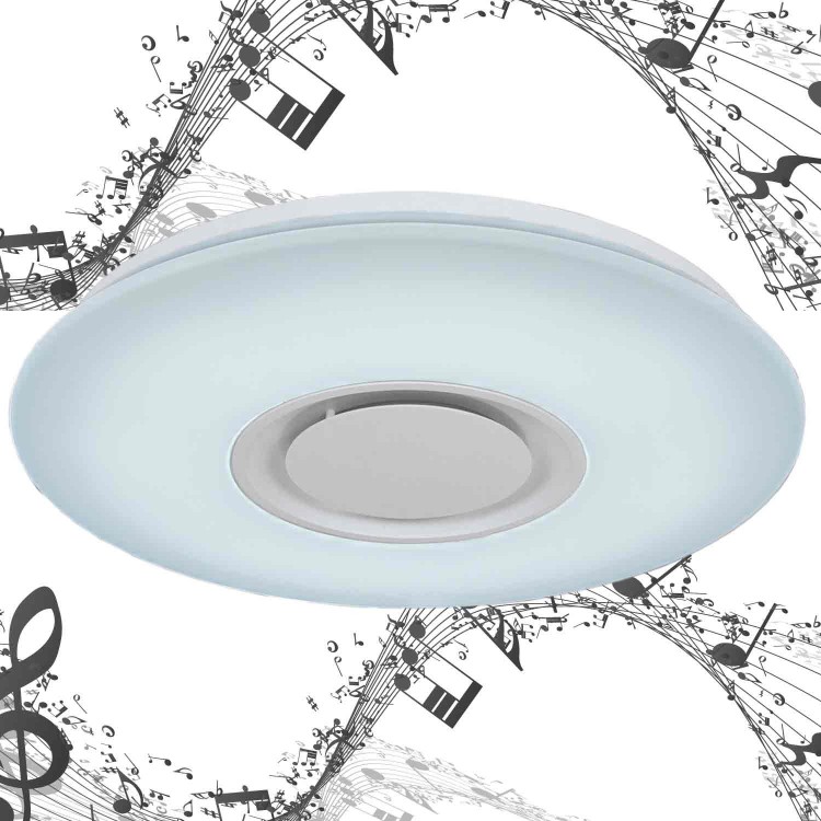 PLAFÓN LED REGULABLE 48W MUSICAL