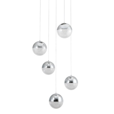 LAMPARA LED 35W ACERO CROMADO 2