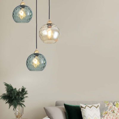 COLGANTE 1L HIERRO ACABADO DORADO 2