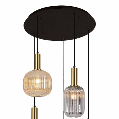 BASE REDONDA 5 TALADROS 70 CM 2